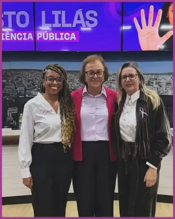 Registro 14 da audiência pública pelos 20 anos da Lei Maria da Penha em Vitória da Conquista