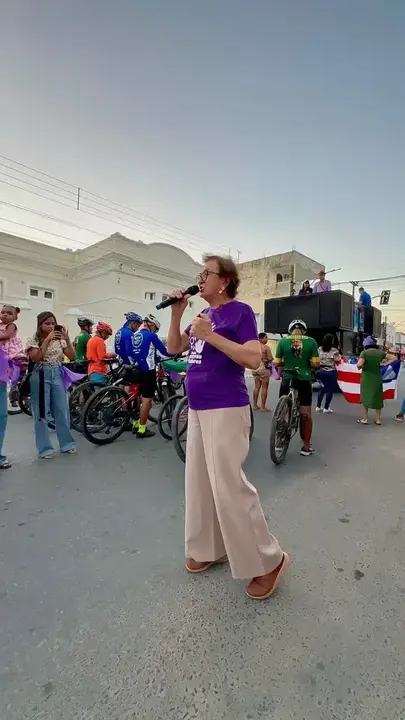 Registro 22 da Caminhada Agosto Lilás pela vida das mulheres em Ipirá