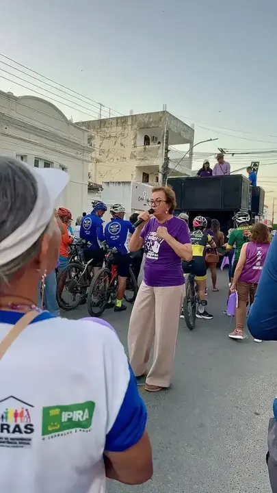 Registro 38 da Caminhada Agosto Lilás pela vida das mulheres em Ipirá