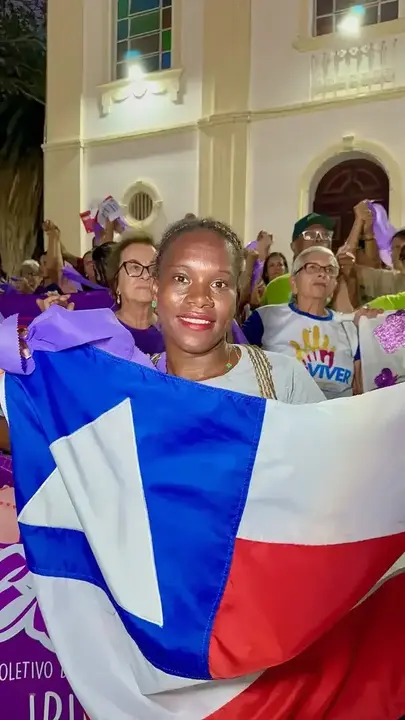 Registro 40 da Caminhada Agosto Lilás pela vida das mulheres em Ipirá