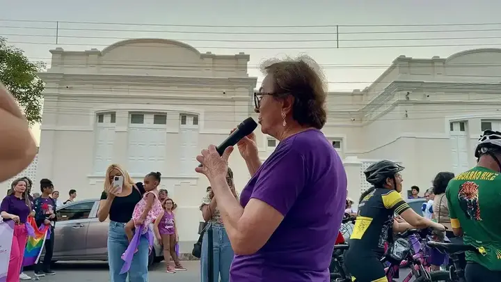 Registro 43 da Caminhada Agosto Lilás pela vida das mulheres em Ipirá