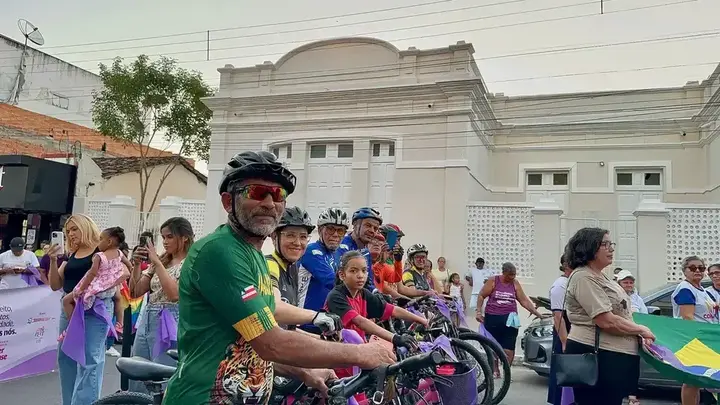 Registro 49 da Caminhada Agosto Lilás pela vida das mulheres em Ipirá