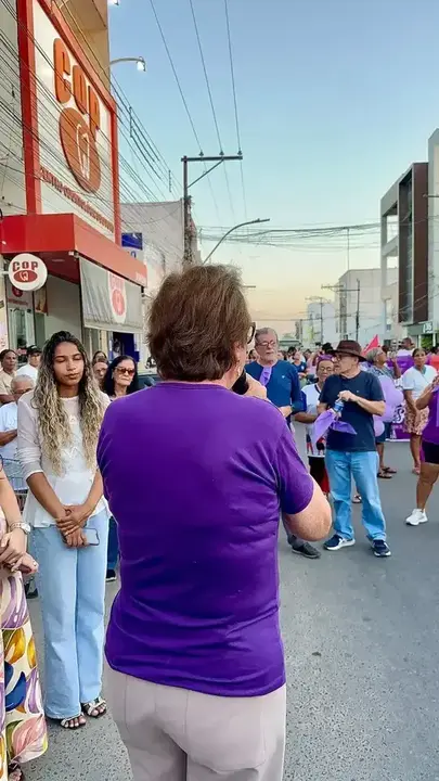 Registro 66 da Caminhada Agosto Lilás pela vida das mulheres em Ipirá