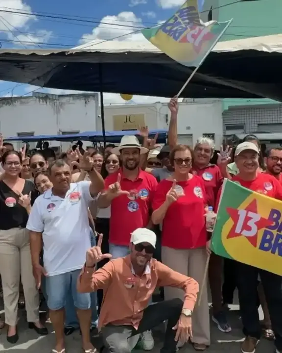 Abertura do Comitê 13 e caminhada na Feira Livre em Pintadas