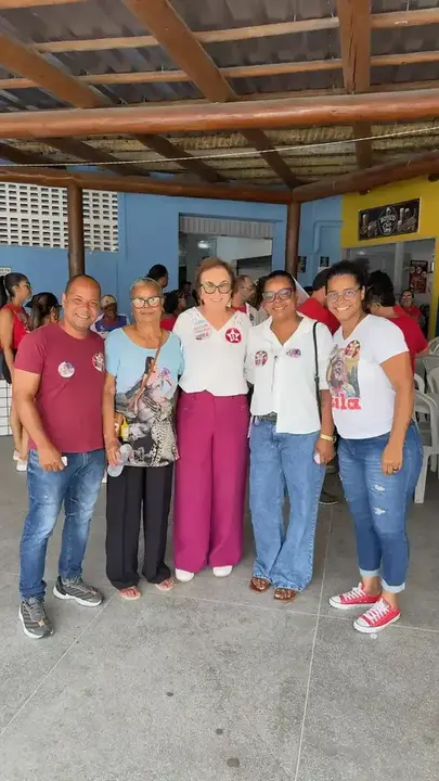 Registro 19 do comitê e da panfletagem na Feira Livre de Riachão do Jacuípe