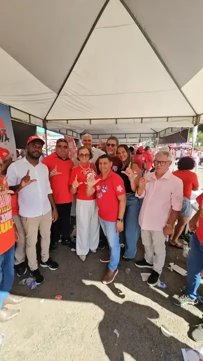 Registro 17 da Convenção Lula e Jerônimo 2026, em Salvador