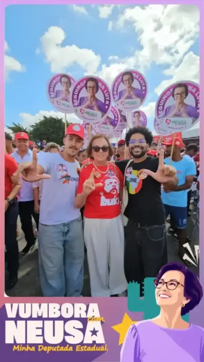 Registro 121 da Convenção Lula e Jerônimo 2026, em Salvador