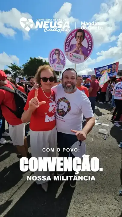 Registro 123 da Convenção Lula e Jerônimo 2026, em Salvador