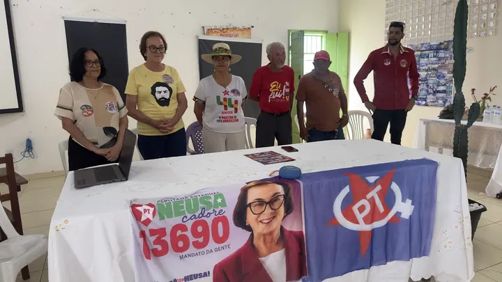 Registro 1 do encontro com movimentos de mulheres e lideranças em Jacobina