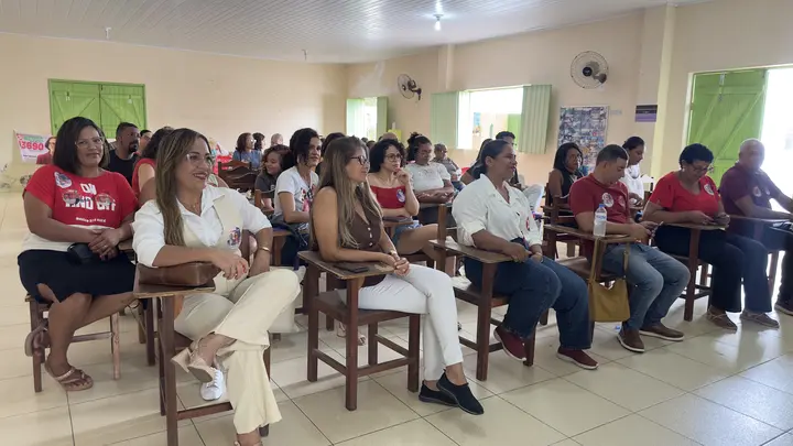 Registro 9 do encontro com movimentos de mulheres e lideranças em Jacobina