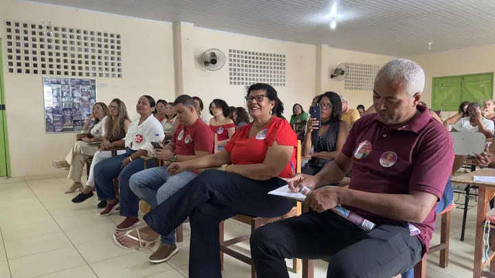 Registro 16 do encontro com movimentos de mulheres e lideranças em Jacobina