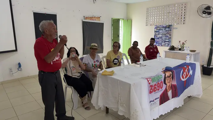 Registro 17 do encontro com movimentos de mulheres e lideranças em Jacobina