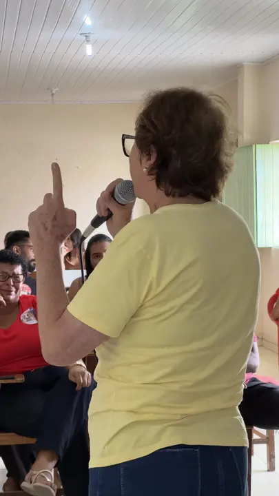Registro 24 do encontro com movimentos de mulheres e lideranças em Jacobina