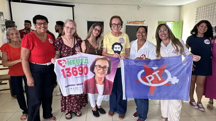 Registro 39 do encontro com movimentos de mulheres e lideranças em Jacobina