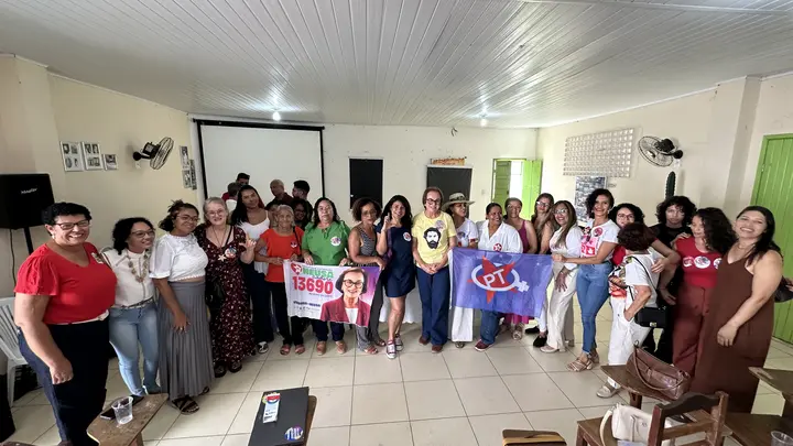 Registro 41 do encontro com movimentos de mulheres e lideranças em Jacobina