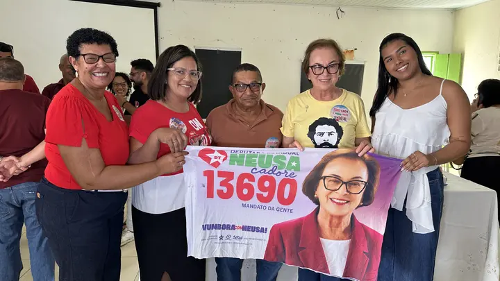 Registro 45 do encontro com movimentos de mulheres e lideranças em Jacobina
