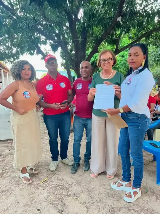 Registro 7 do encontro com lideranças em Barra