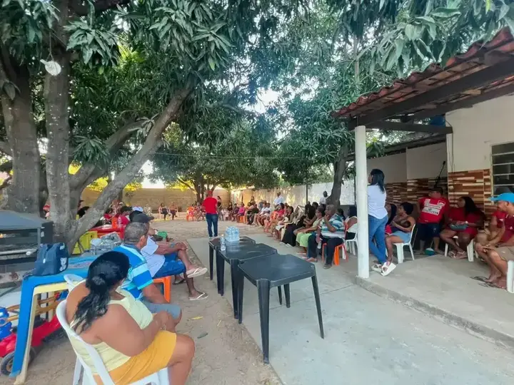 Registro 13 do encontro com lideranças em Barra