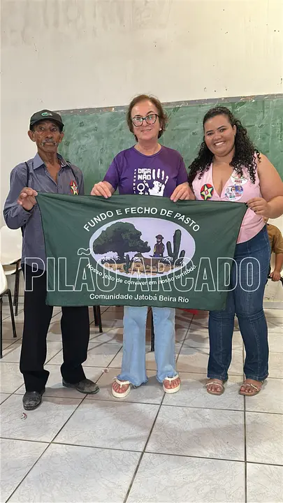 Registro 1 da reunião de Neusa com lideranças e a Rede de Mulheres em Pilão Arcado