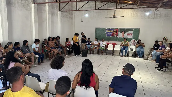 Registro 15 da reunião de Neusa com lideranças e a Rede de Mulheres em Pilão Arcado