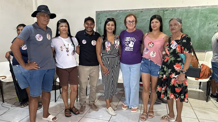 Registro 49 da reunião de Neusa com lideranças e a Rede de Mulheres em Pilão Arcado