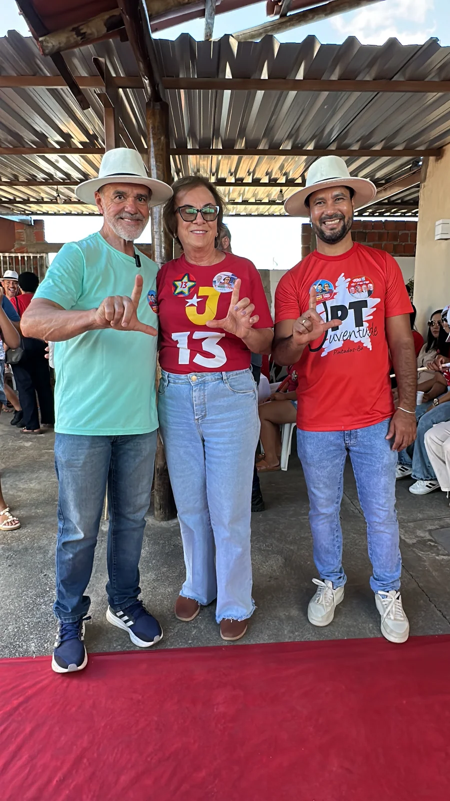 Registro 3 da carreata e caminhada em Pintadas, em 27 de setembro de 2026