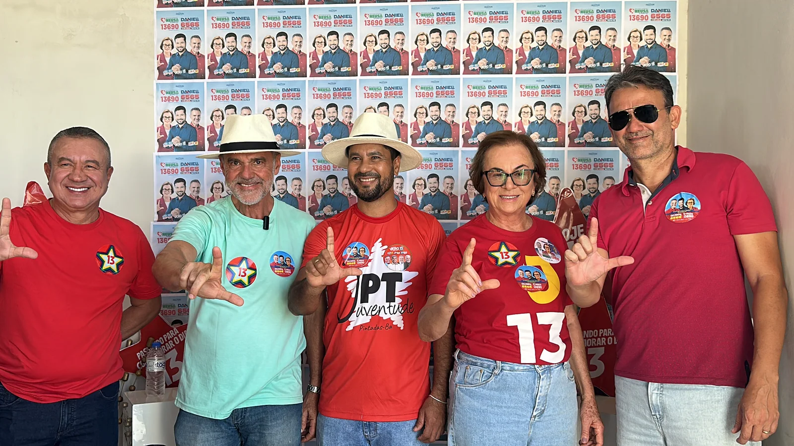 Registro 6 da carreata e caminhada em Pintadas, em 27 de setembro de 2026