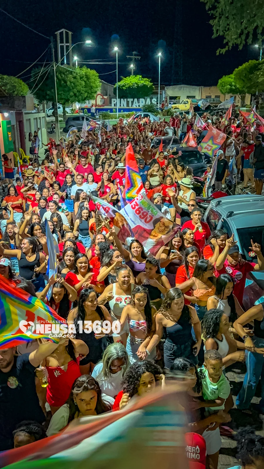 Registro 169 da carreata e caminhada em Pintadas, em 27 de setembro de 2026