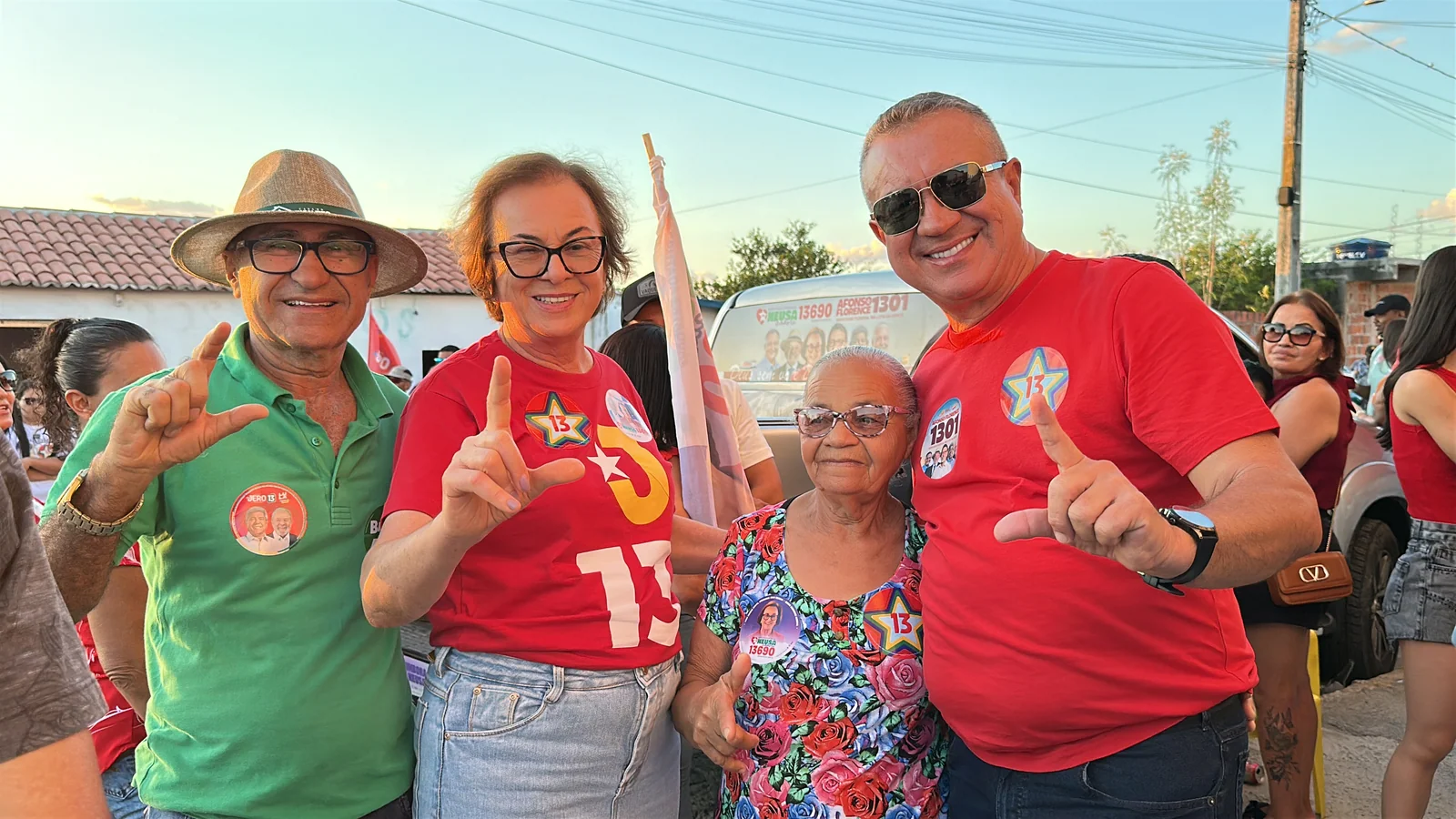 Registro 83 da carreata e caminhada em Pintadas, em 27 de setembro de 2026