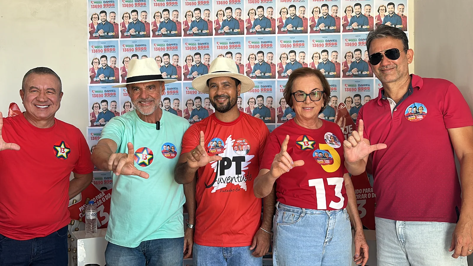 Registro 5 da carreata e caminhada em Pintadas, em 27 de setembro de 2026