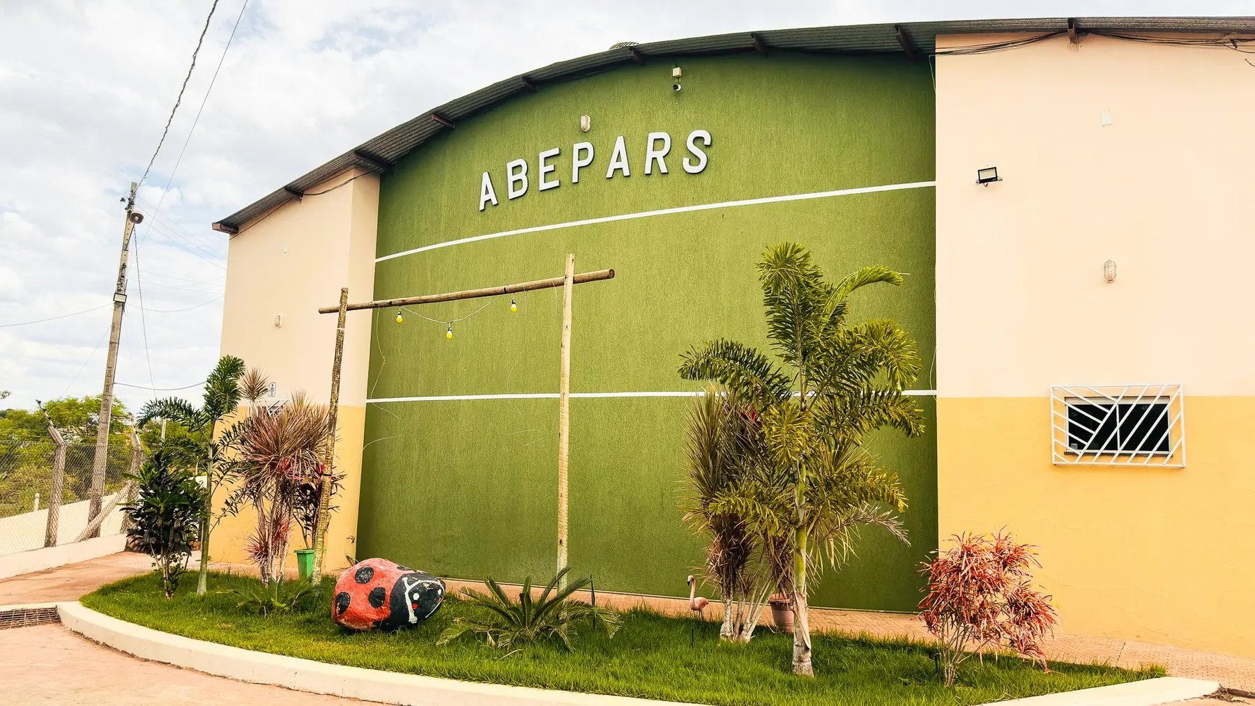Fachada da ABEPARS em Riacho de Santana