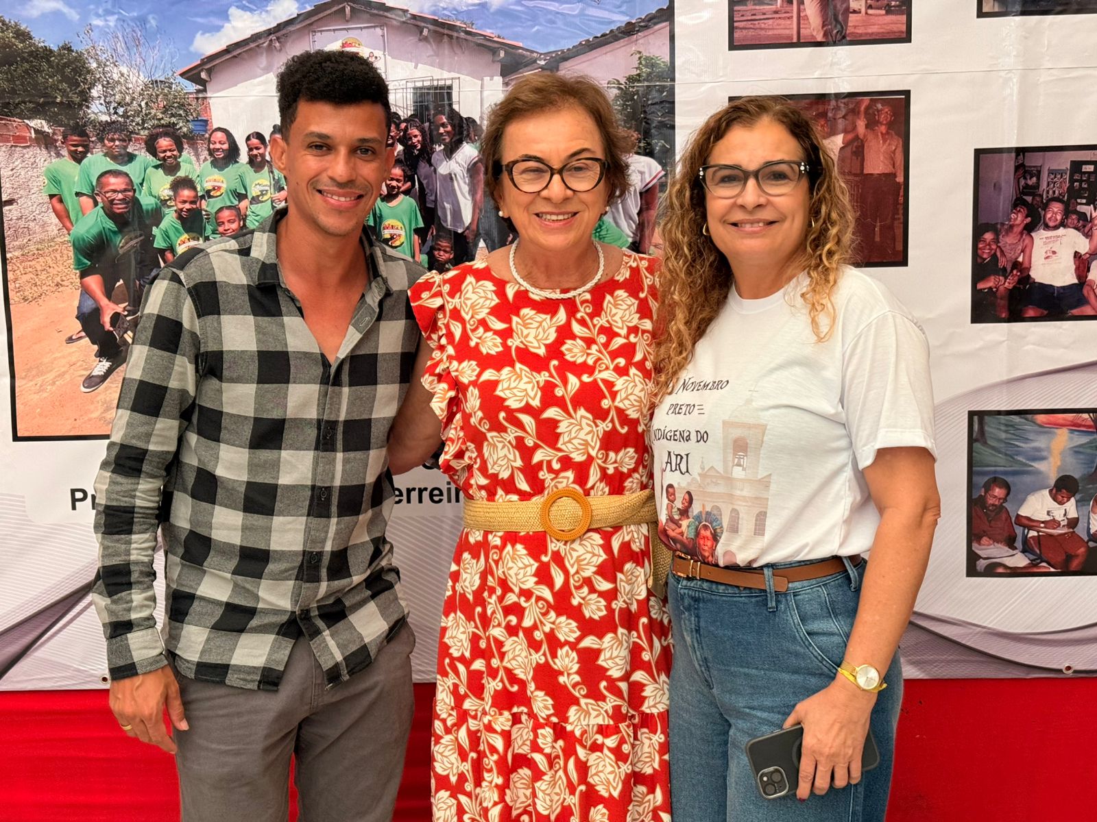 Neusa Cadore em atividade educativa e cultural em Ipirá