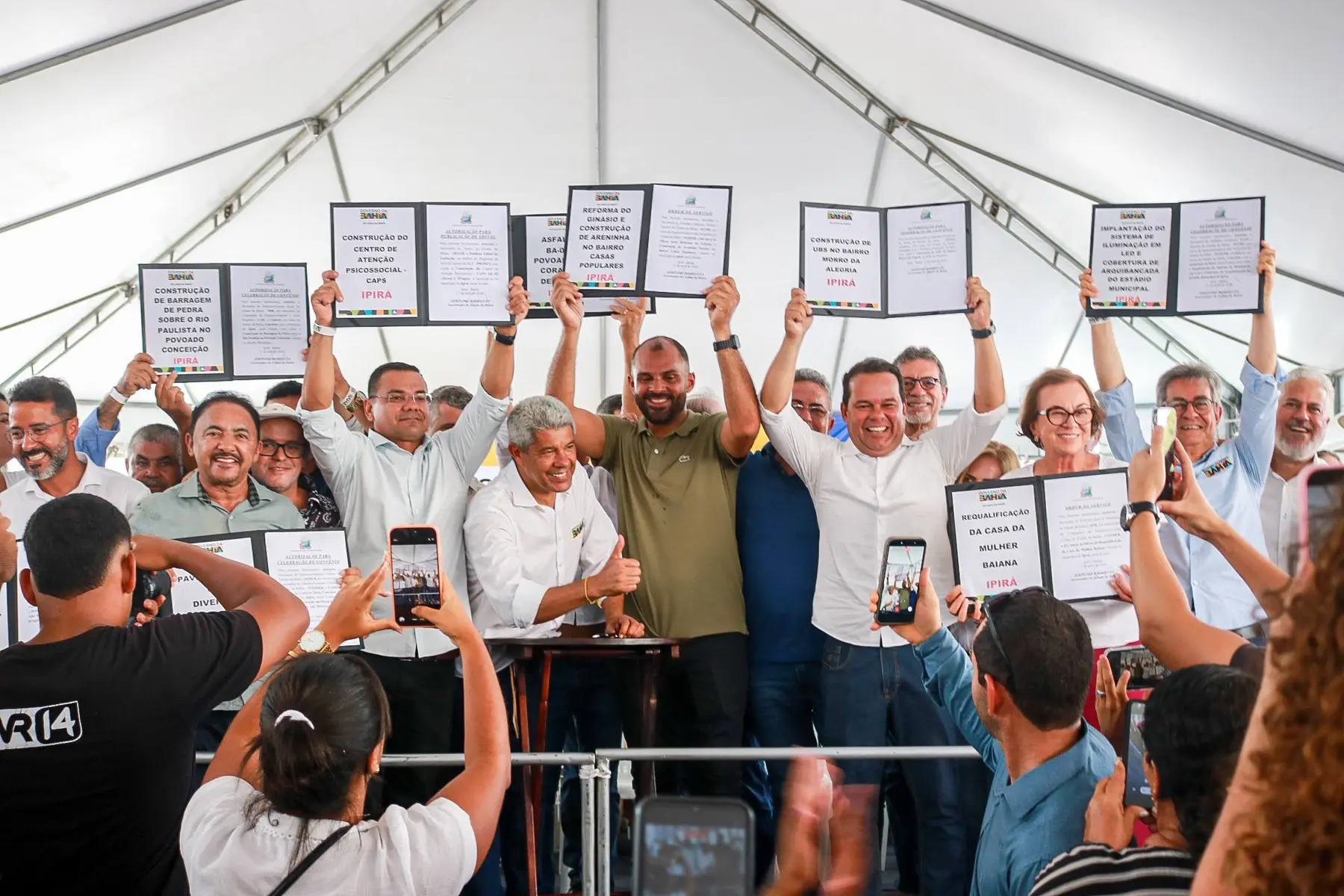 Pacote de obras do Governo da Bahia autorizado para Ipirá