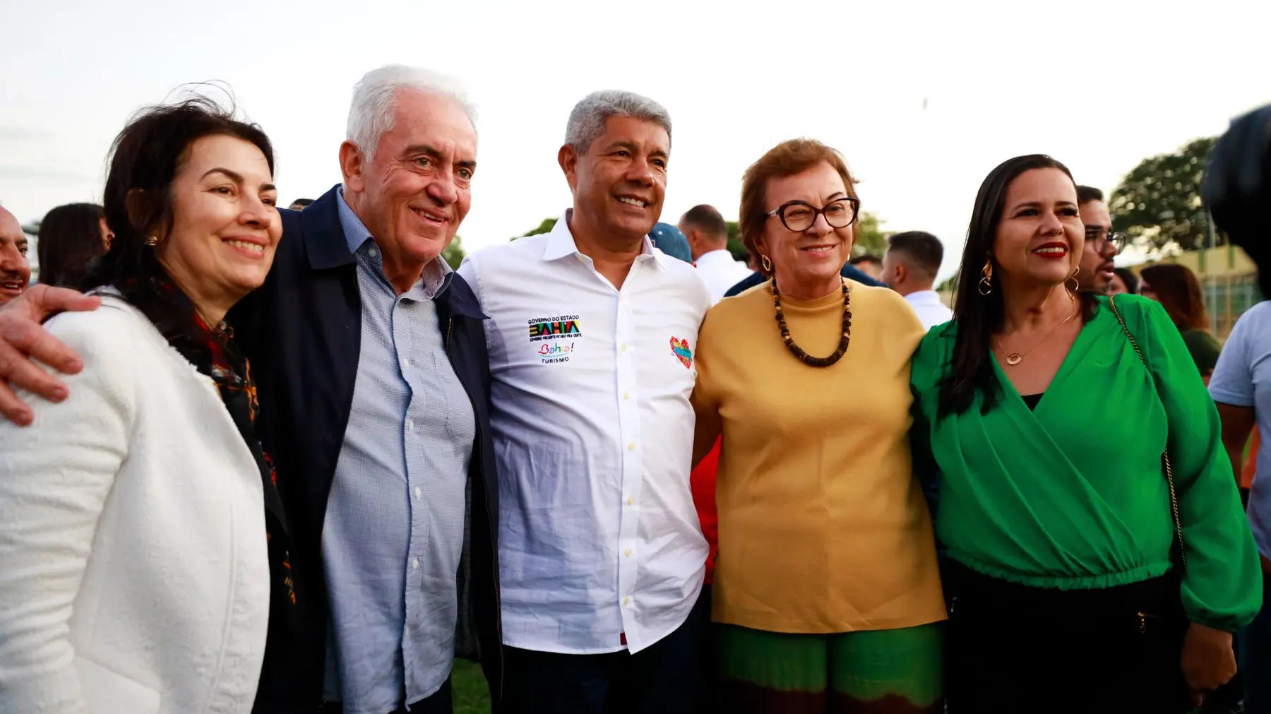 Jerônimo, Otto, Neusa e lideranças em Ipirá