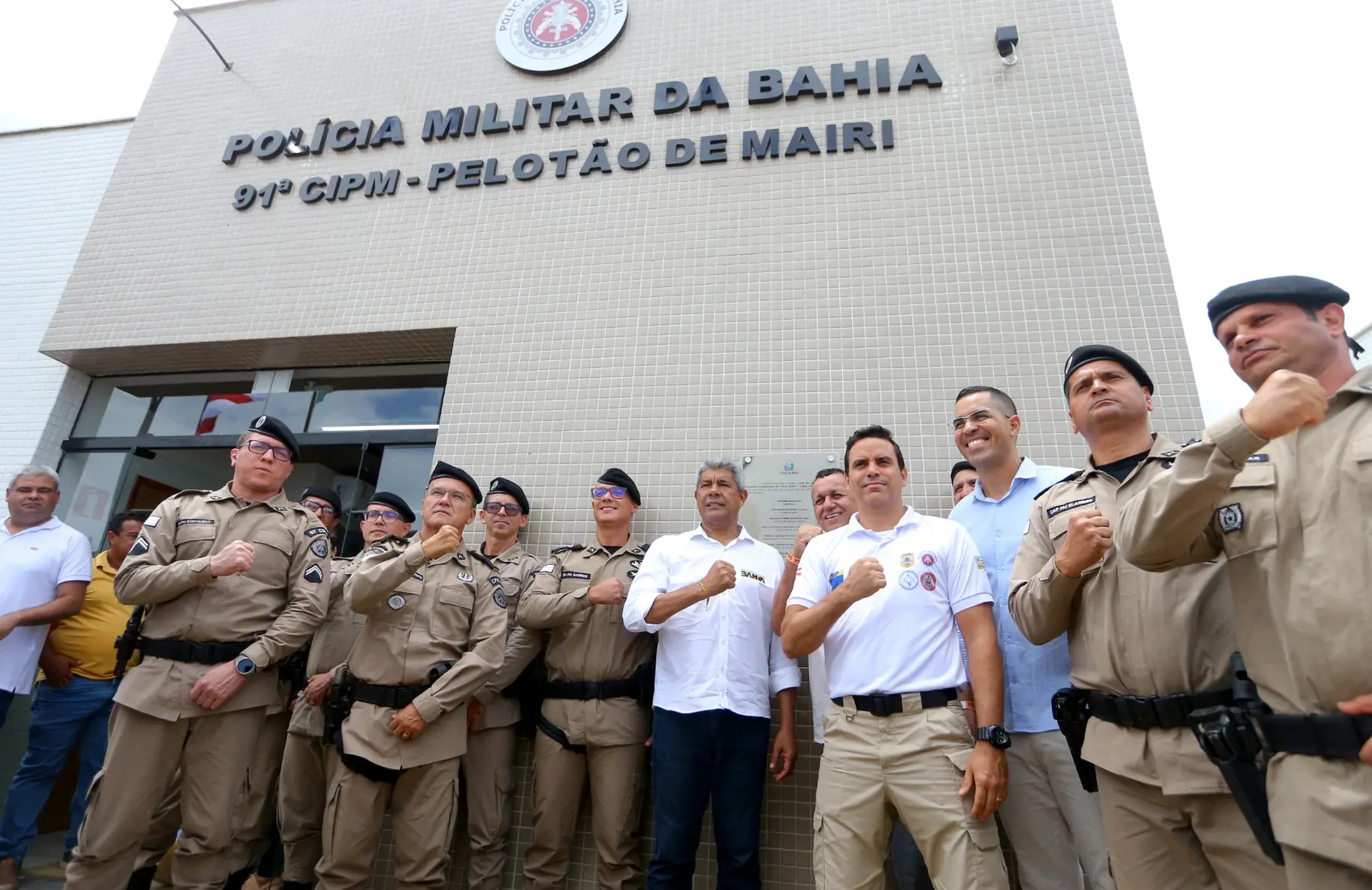 Novo Pelotão: Jerônimo conhece a nova estrutura da Polícia Militar