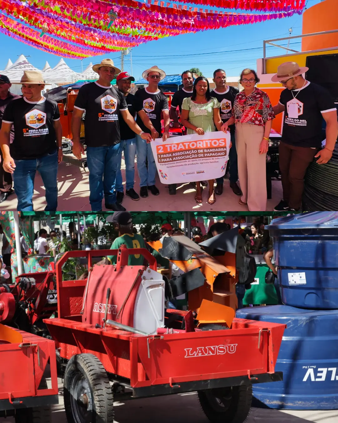 Tratoritos destinados às associações de Bandarra e Papagaio