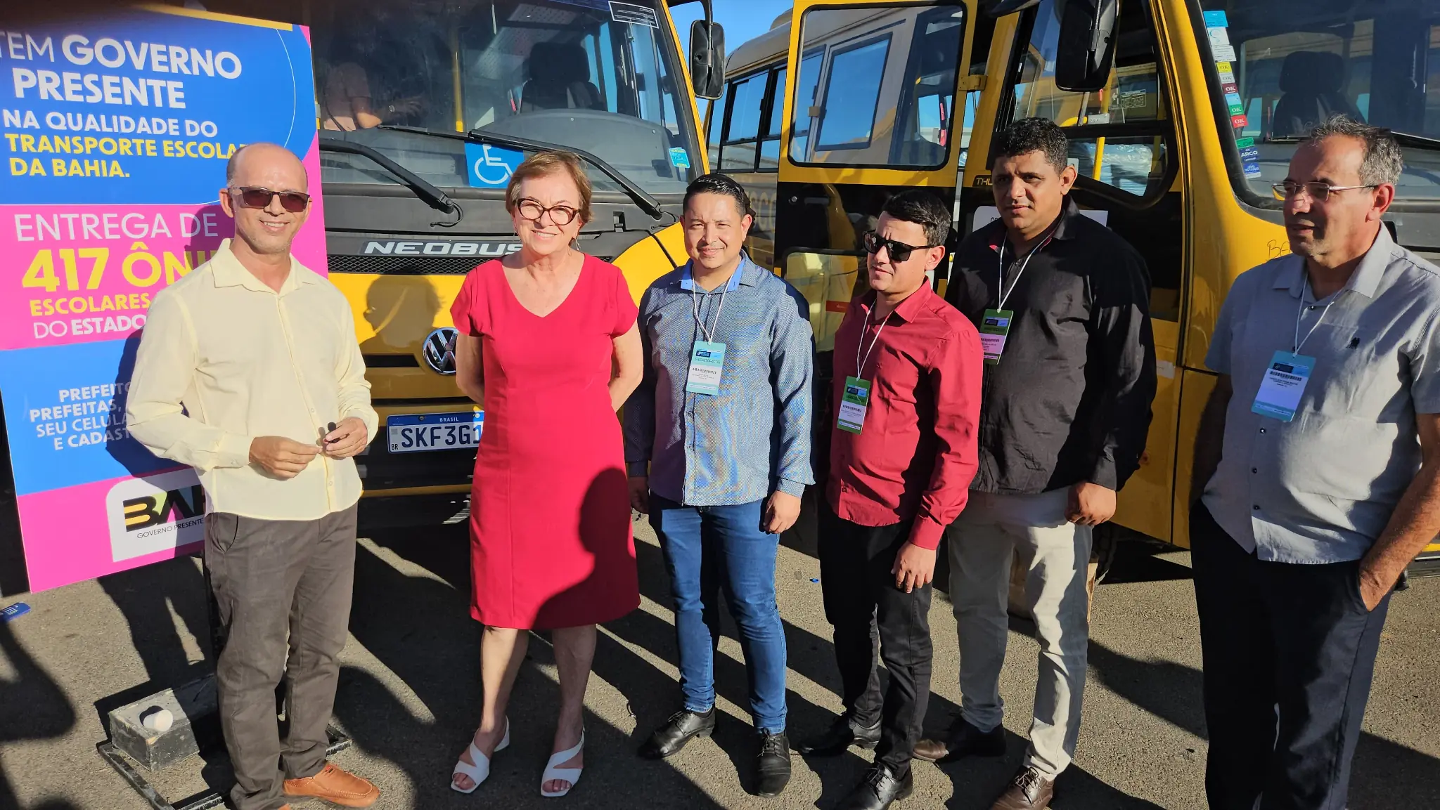 Conquista de ônibus escolar para Morpará